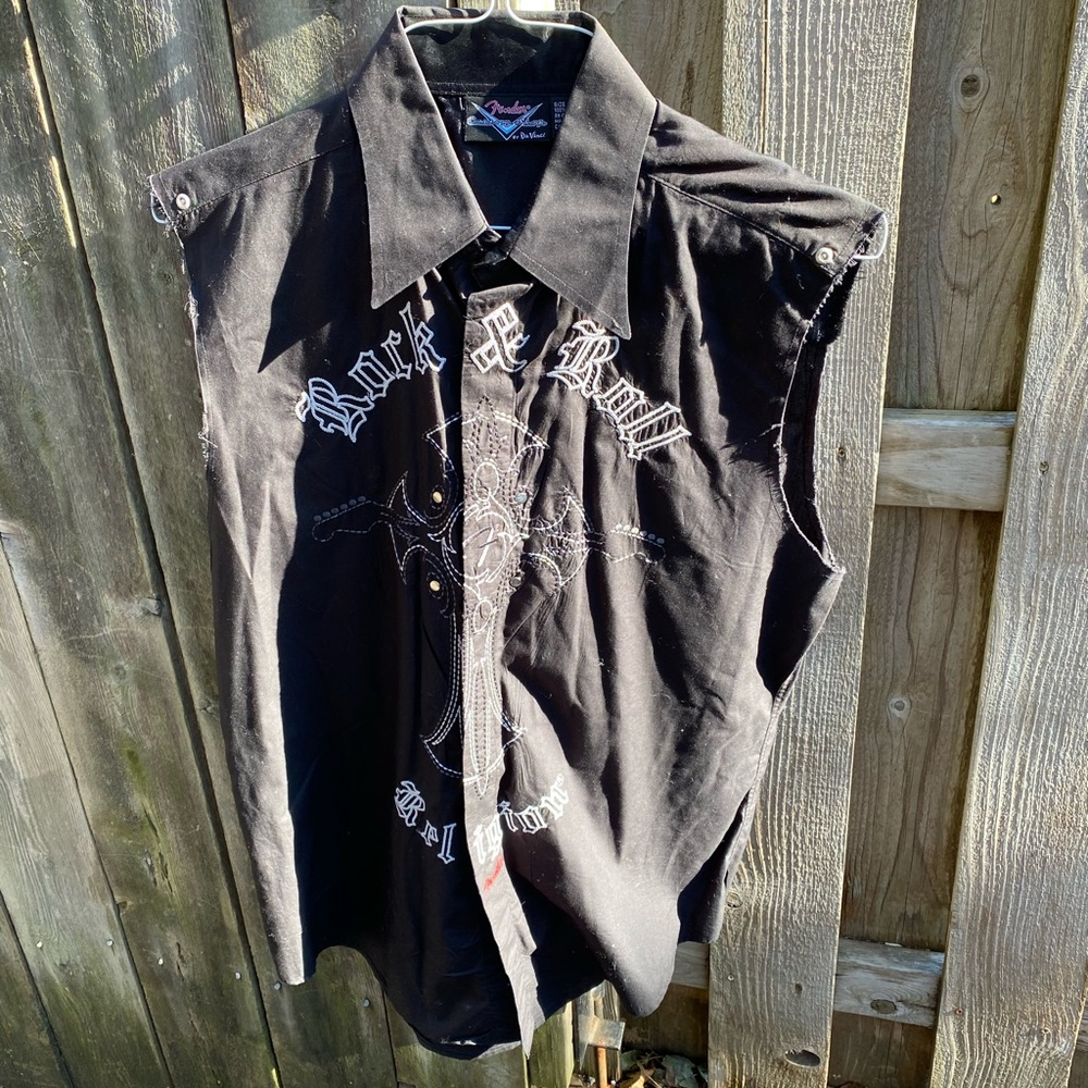 Fender Rock n Roll Cutoff Shirt